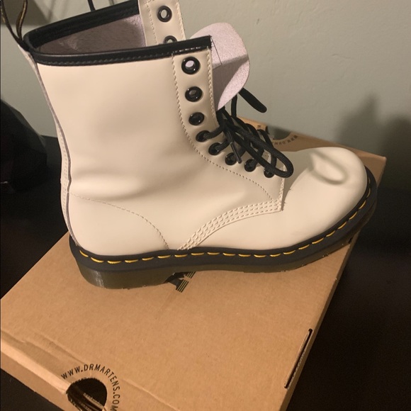 Dr. Martens Shoes - White doc martins